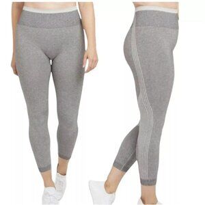 Spanx Women’s Seamless Sculpt Cropped Leggings High Waisted Gray Sz M‎